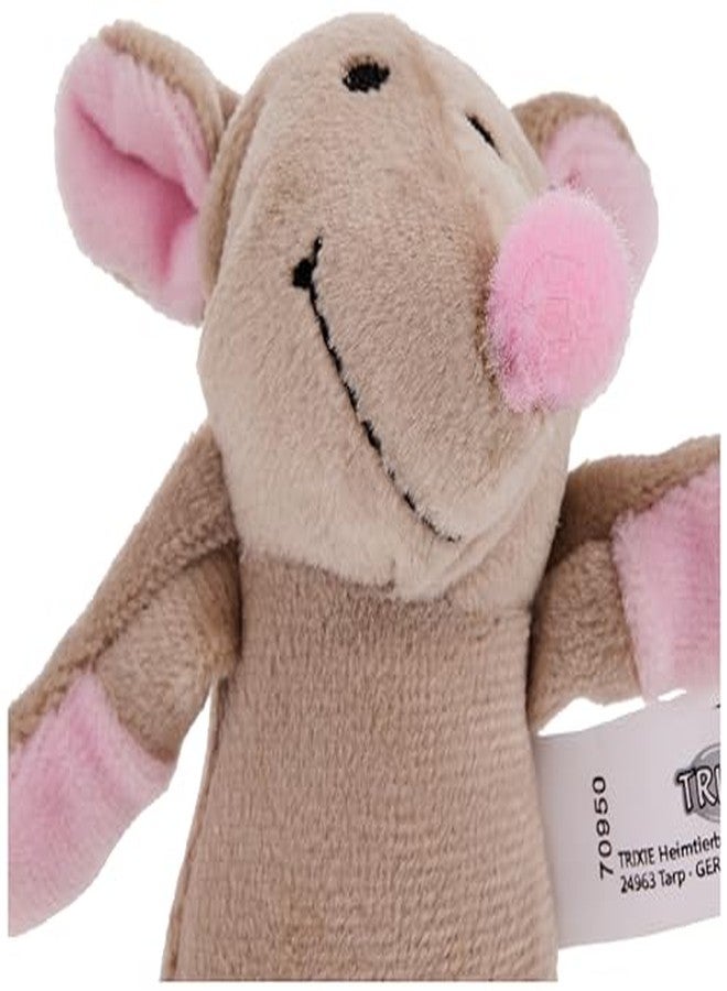 Trixie 11 cm: Trixie Plush Mouse, 11 cm, Beige - Image 4